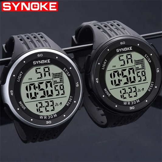 Sports Digital Watches/LED Display/Water Resistant