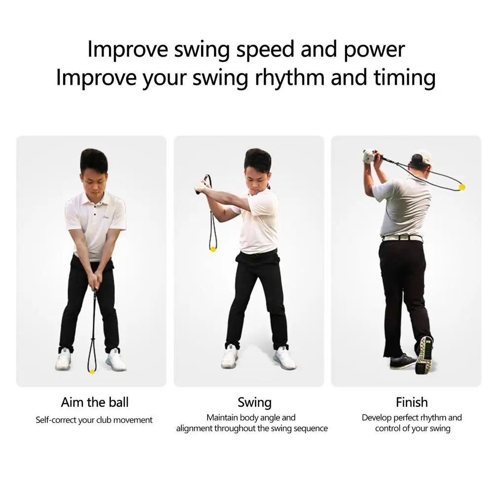 Durable Golf Swing Training Aid Practice Trainer