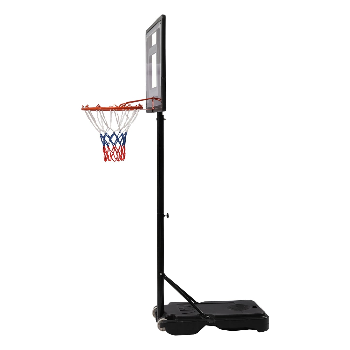 Adjustable Basketball Hoop, Basketball System, 5.6-7ft