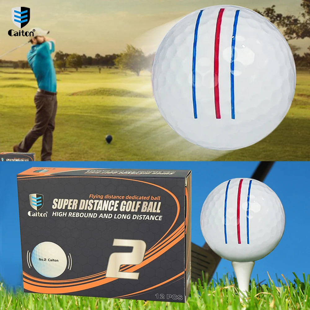 12pcs Golf Balls Super Long -Distance